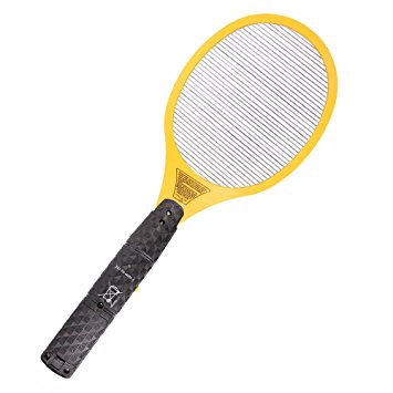 Electric Fly Swatter Racket Mosquito Killer Bug Zapper for Indoor & Outdoor Use