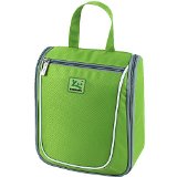 Cevinee8482 Compact Hanging Toiletry Bag Travel Kit Basic Tote Bag Cosmetic Pouch Makeup Storage Bag - Green