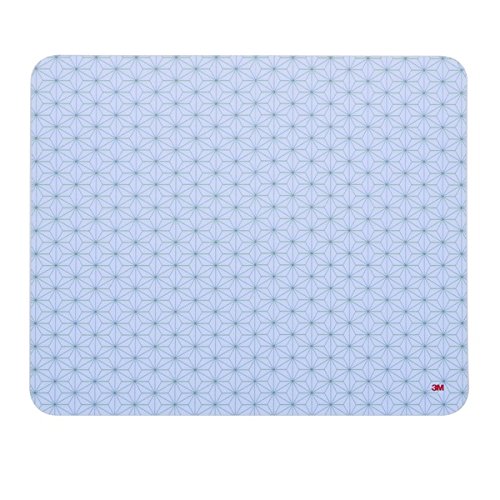 3M Precise Mouse Pad with Repositionable Adhesive Backing and Battery Saving Design-Frostbyte, 8.5 x 7 Inches (MP200PS2)