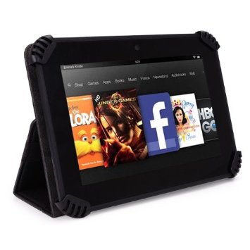 Nuvision TM800A510L 8" Tablet Case, UniGrip Edition - BLACK - By Cush Cases