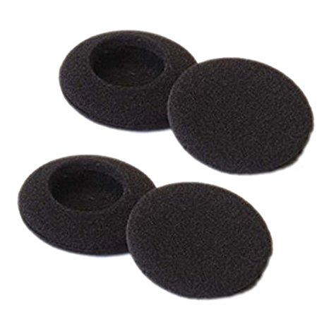 TOOGOO(R) Earpads Foam Cushions Replacement 4 PACK for Sennheiser - Sony - Plantronics - Panasonic - Philips - Logitec - Creative - Koss - Will Fit Most Headphones (60mm - 2.4")