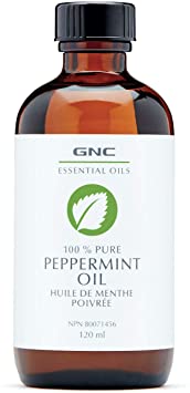 GNC Essential Oils 100% Pure Peppermint Oil 120mL