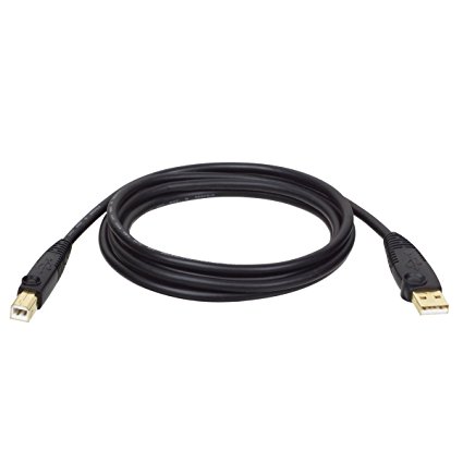 Tripp Lite USB 2.0 High-Speed Cable, Type-A to Type-B (M/M), 15-ft. (U022-015)