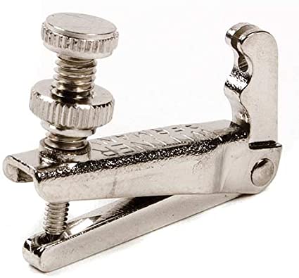 Wittner Stable-style Nickel-plated Fine Tuner for 3/4-4/4 Violin