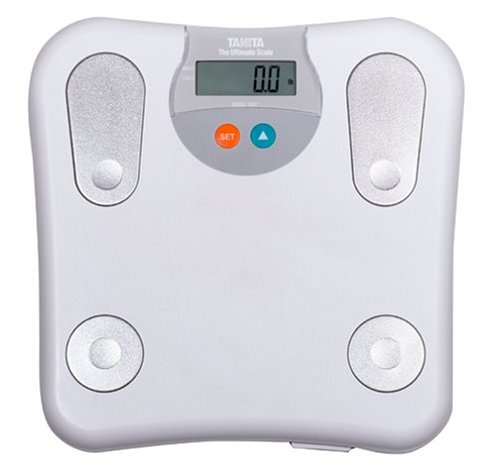 Tanita 2001W-B Ultimate Body Fat Bathroom Scale, White