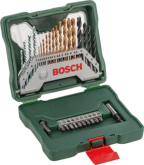 Bosch 2607019324 Titanium Drill Bit Set "X-Line Set" 30 Pcs