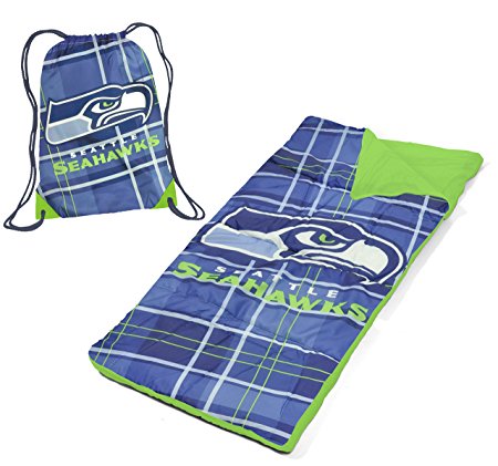 NFL Seattle Seahawks Drawstring Bag with Sleeping Sack