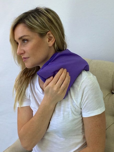 My Heating Pad- Hot and Cold Therapy Pack - Aromatherapy - Pain Relief Purple
