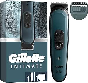 Gillette Intimate Cortacésped íntimo para hombre I3, para zona íntima Skinfirst para hombre, impermeable,