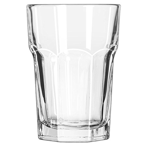 Libbey 15238 Gibraltar DuraTuff 12 oz Beverage Glass , SET OF 6 w/ FDL Party Picks