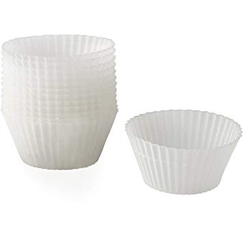 Wilton 415-2452 12 Piece Clear Silicone Baking Cup Set