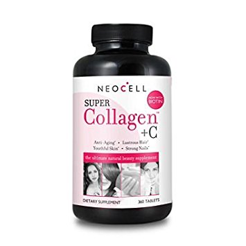 Neocell Super Collagen C Type 1 and 3, 6000mg plus Vitamin C, LimitedSet Pack of 2Pack (360 Count x 2)