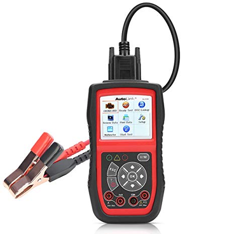 Autel AL539B Battery Tester OBD2 Code Reader OBDII Scanner Professional Electrical Test Tool Avometer