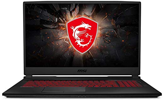 MSI GL75 9SEK-056 17.3" FHD 120Hz Gaming Laptop, Intel Core i7-9750H, NVIDIA RTX 2060, 16GB, 512GB Nvme SSD, Win 10