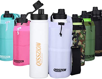 Vacuum Double Wall Metal Water Bottles Keep Drinks Cold All Day; Great for  Indoor or Outdoor Sports Activity , Travel, Hiking, Camping, Walking, Bike,  Backpack, Driving Fishing S2 