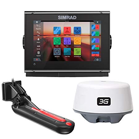 Simrad GO7 XSR, Nav, w/TotalScan Xdcr, Radar