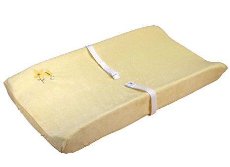 NoJo Bright Blossom Contoured Changing Table Cover (Discontinued by Manufacturer)