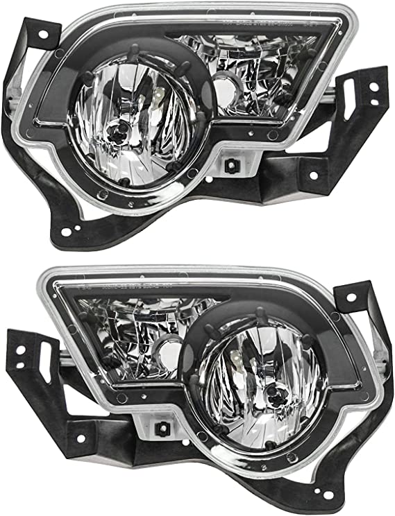1A Auto Fog Driving Lights Lamps Left & Right Pair Set for 02-06 Avalanche Pickup Truck