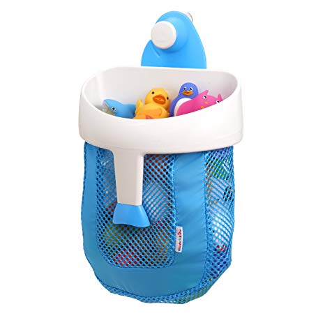 Munchkin Super Scoop Bath Toy Organizer, Blue