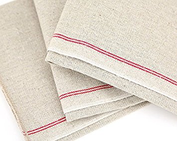 Breadtopia Baker's Couche - Professional Flax Linen Proofing Cloth (28" x 36")