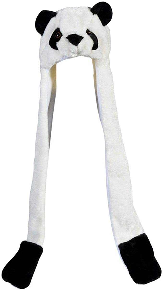 Anime Animal Plush Hat Long Mittens Costume Hoodie Scarf BB201