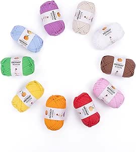 Bernat Maker Minis - 1 Pack of 610 Yards/17.65 oz Maker Minis 75% Cotton 25% Nylon Yarn