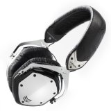 V-MODA Crossfade LP Over-Ear Noise-Isolating Metal Headphone Phantom Chrome