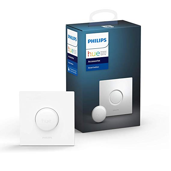 Philips Hue Smart Button with Wireless Control, Works with Alexa and Google Assistant