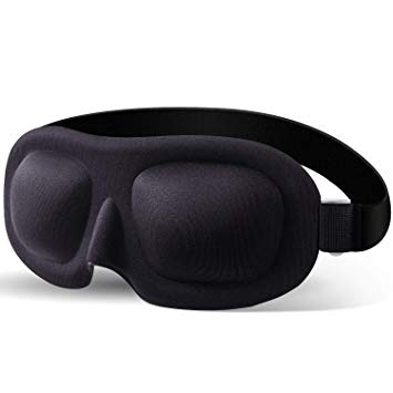 Poswlto Eye Mask for Sleeping, 99% Blackout Eye Mask Blindfold, Sleep Mask Comfortable, Sleep Mask for Men and Women, Soft Comfort Eye Shade Cover for Yoga Meditation