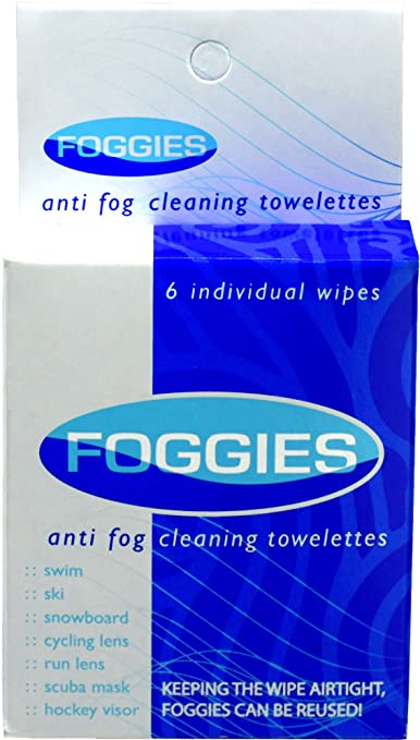 Anti-Fog Cleaning Towelettes (1 Box of 48 Singles)