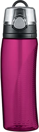 Thermos Hydration Water Bottle with Meter, Magenta, 710 ml