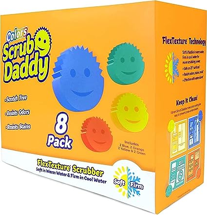 Scrub Daddy Colors 8 Pack