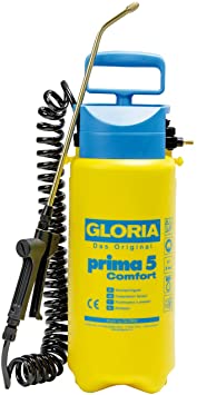 Gloria 000091.0000 Prima 5 Comfort, 5 Litre, 2.5m Spiral Hose