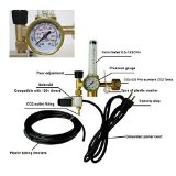 Hydroponics Extoic Injection System Regulator Grow Room Flow Meter Control CO2