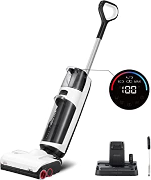 roborock Dyad Pro Wet and Dry Vacuum Cleaner with 17000Pa Intense Power Suction, Vanquish Wet and Dry Messes with DyadPower, Self-Cleaning & Drying System, Auto Cleaning Solution Dispenser