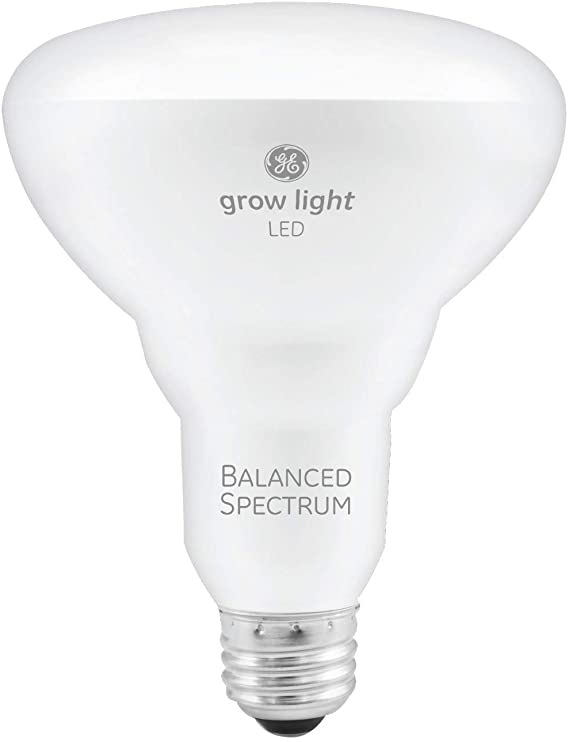 GE Lighting BR30 Full Spectrum LED Grow Light Bulb for Indoor Plants - 9W, Full, Balanced Lighting For Seeds & Greens