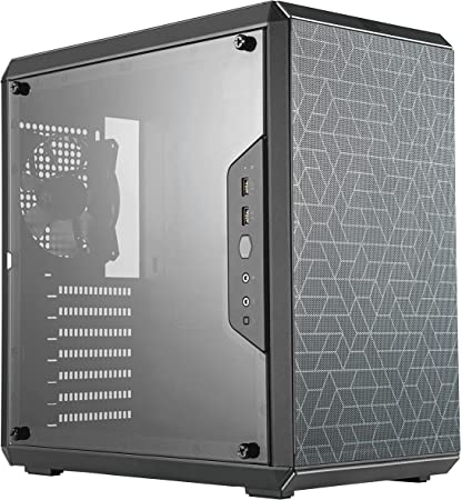 Cooler Master MasterBox Q500L - ATX Mini Tower Case with Full Side Panel Display, Clean Routing, and Multiple Cooling Options