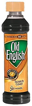 Old English Scratch Cover for Light Woods, 8 Fl Oz.