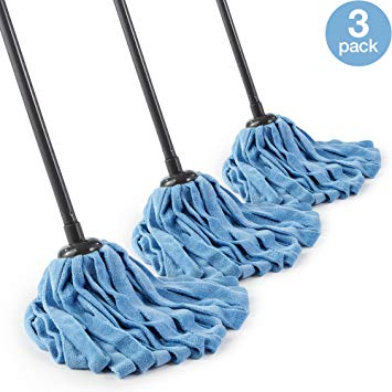 O-Cedar Microfiber Cloth Mop (Microfiber Cloth Mop, Pack - 3)