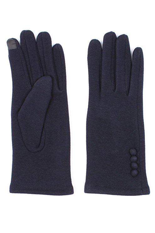 LL- Womens Warm Touch Screen Gloves for Smartphone Texting- Fleece Lined, Many Styles