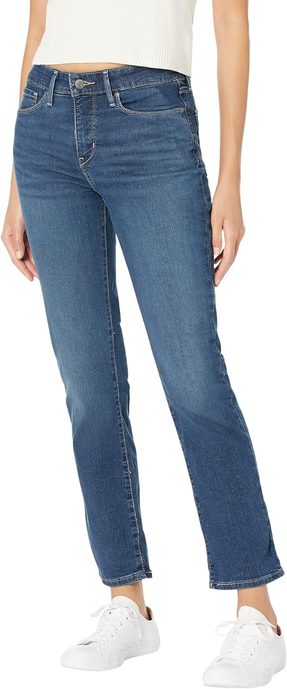 Signature by Levi Strauss & Co. Gold Label Womens Curvy Totally Shaping Straight JeansJeans