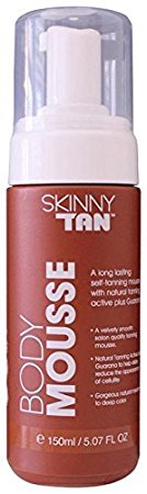 Skinny Tan Mousse - No Orange, No Streak, Cellulite Reduction Lotion All Skin Types