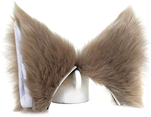 Sheicon Cat Fox Fur Ears Hair Clip Headwear Anime Cosplay Halloween Costume