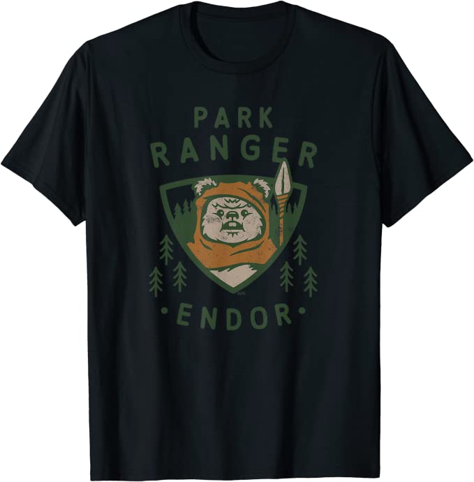 Star Wars Ewok Park Ranger Endor T-Shirt