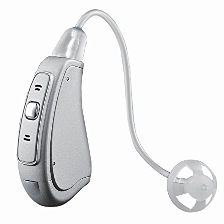 Otofonix Apex Hearing Amplifier, Personal Sound Amplifier for Hearing Enhancement (Right Ear, Gray)
