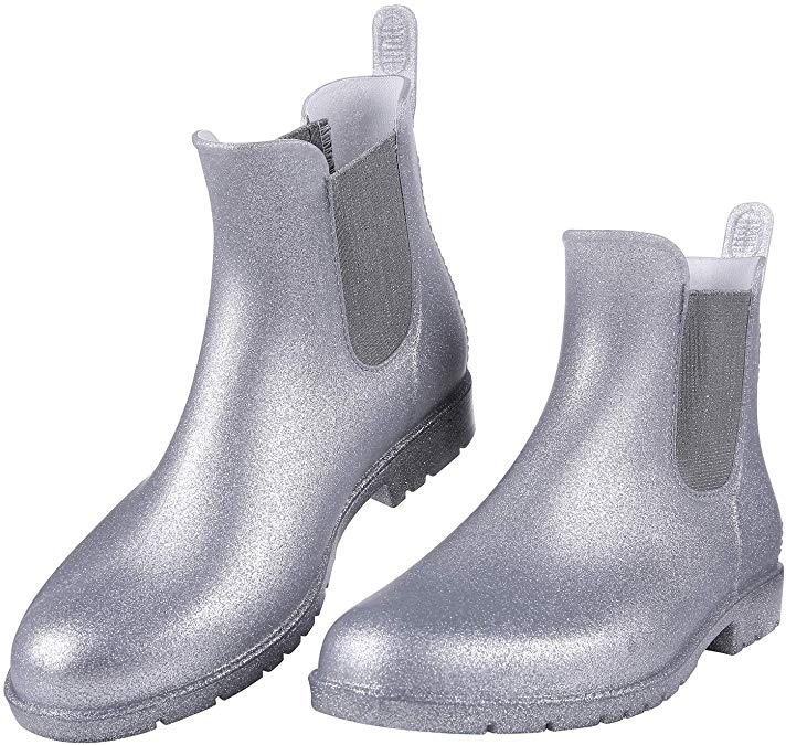 Asgard Women's Ankle Rain Boots Waterproof Chelsea Boots