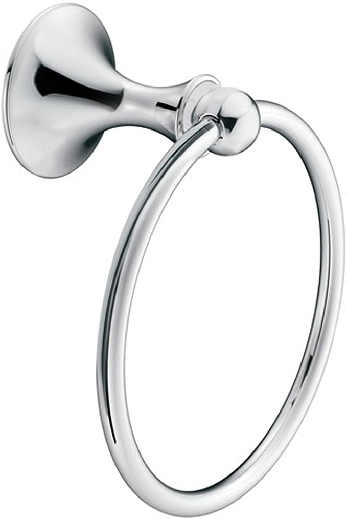 Moen DN7786CH Lounge Towel Ring, Chrome