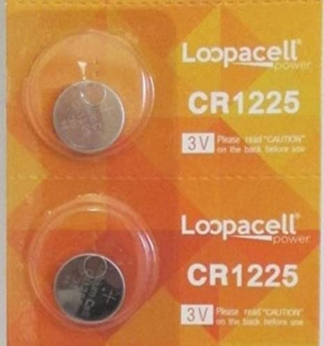 Loopacell CR1225 Thermometer Batteries 2 Pack