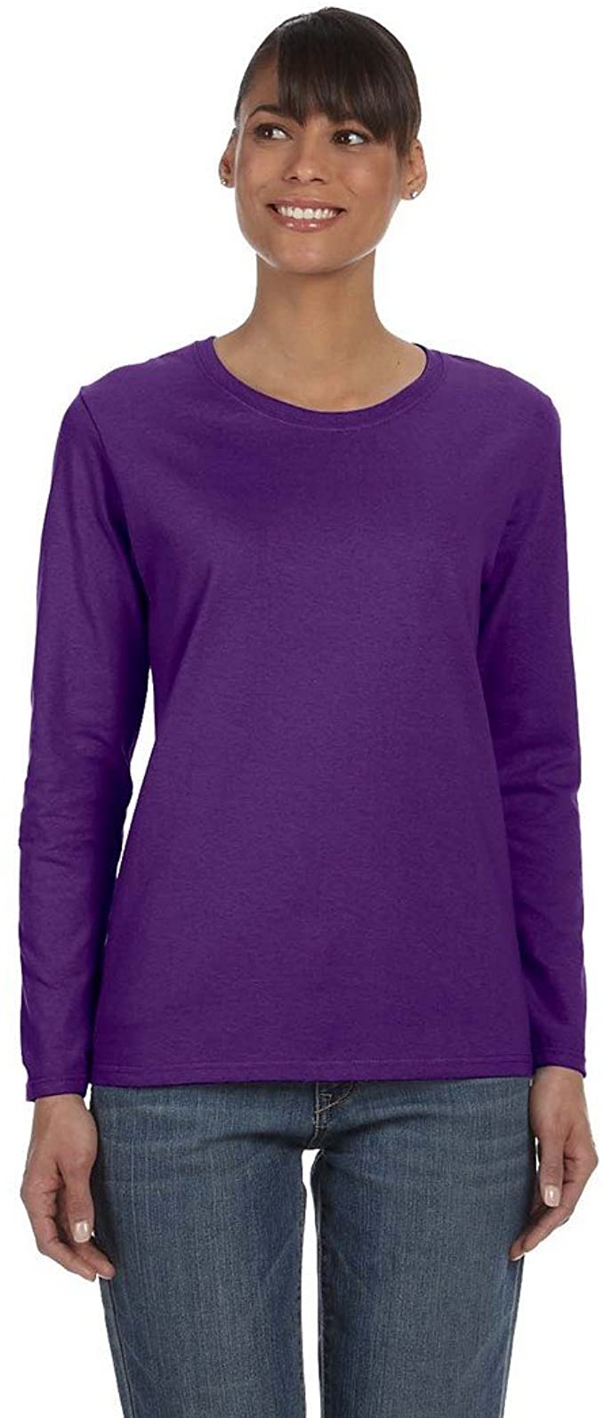 Gildan 5400L Missy Fit Heavy Cotton Fit Long-Sleeve T-Shirt