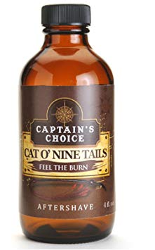 Captain's Choice Cat O' Nine Tails Bay Rum 4.0 oz After Shave Pour